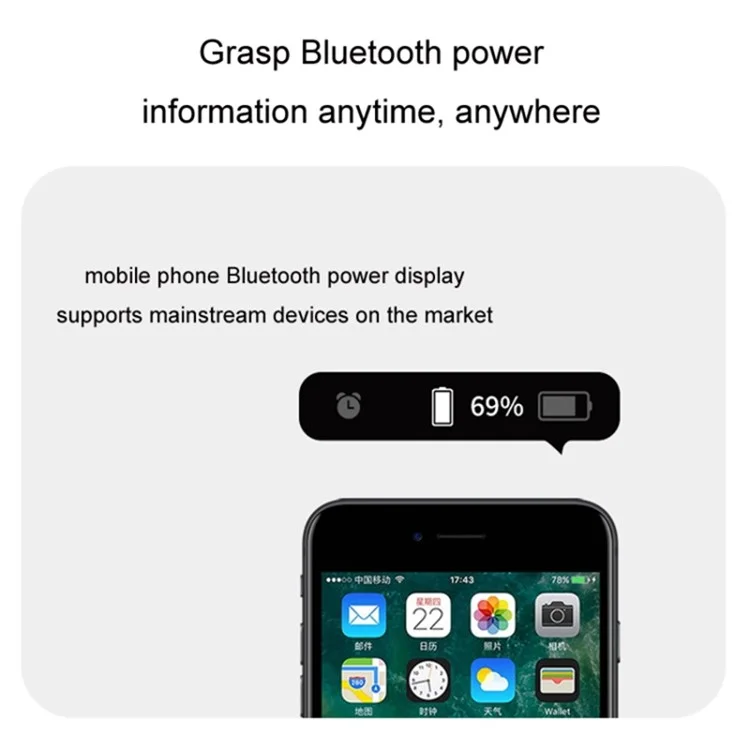 Q12 300mAh Battery Single Ear Bluetooth Headset Business Sports Wireless Music Call Earhook Earphone - Black